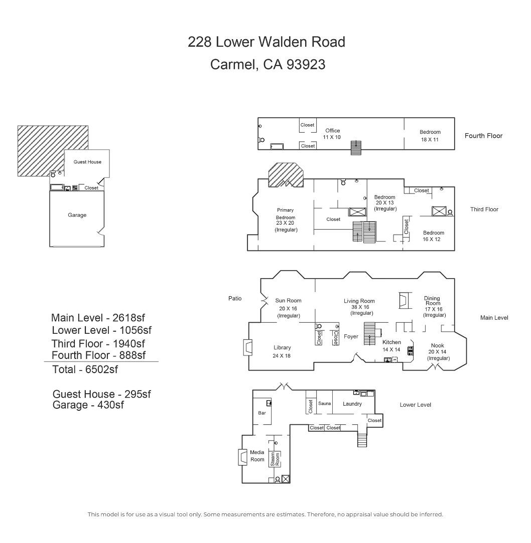 Detail Gallery Image 60 of 60 For 228 Lower Walden Rd, Carmel,  CA 93923 - 4 Beds | 4/1 Baths