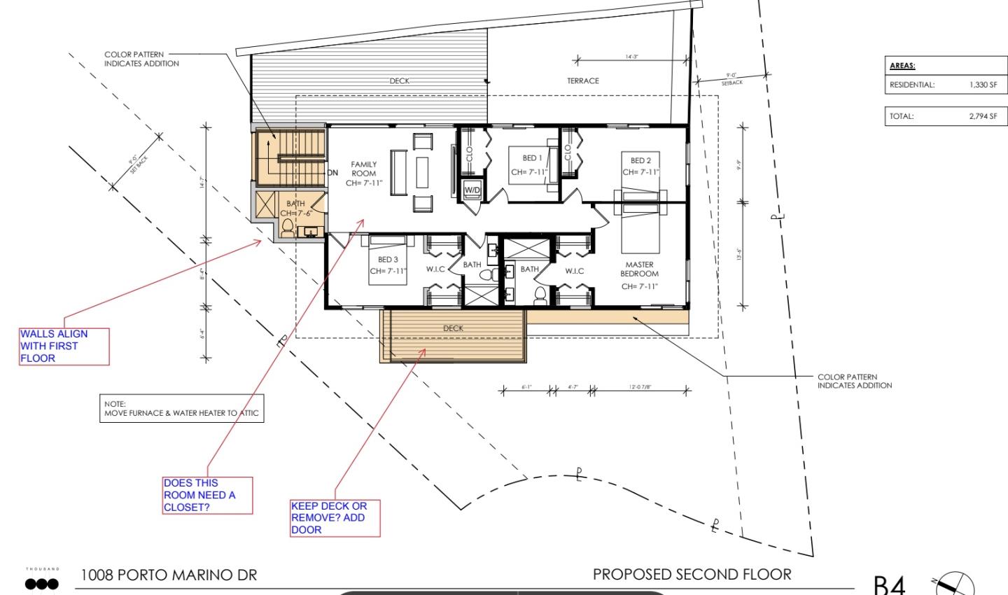 Detail Gallery Image 9 of 22 For 1008 Porto Marino Dr, San Carlos,  CA 94070 - 4 Beds | 3/1 Baths