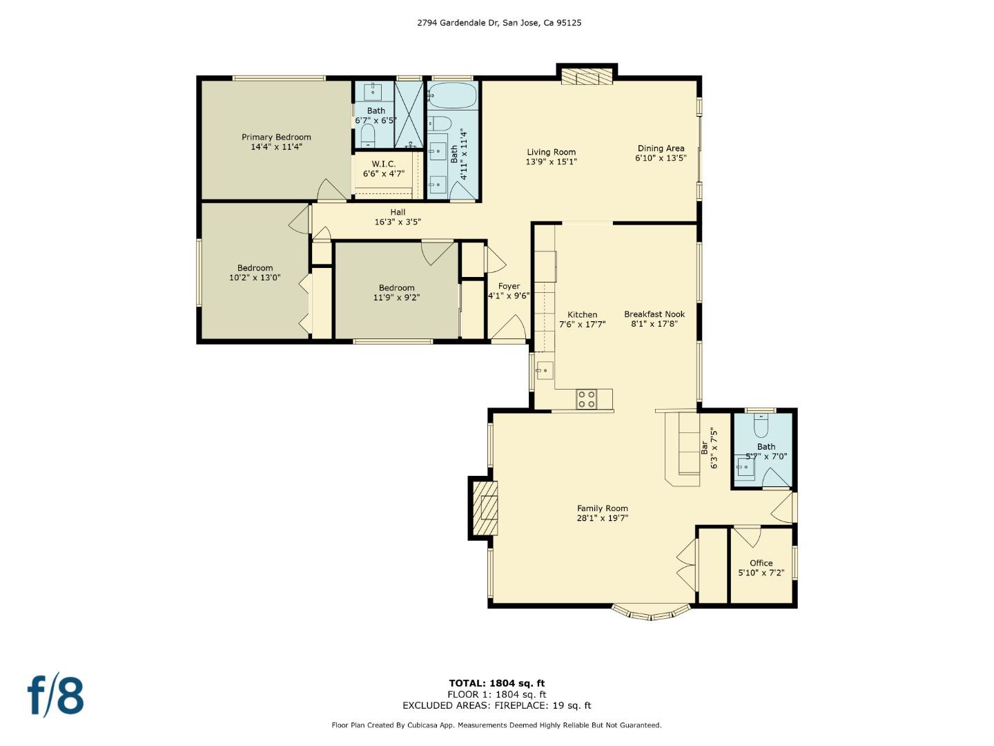 Detail Gallery Image 35 of 35 For 2794 Gardendale Dr, San Jose,  CA 95125 - 3 Beds | 2/1 Baths
