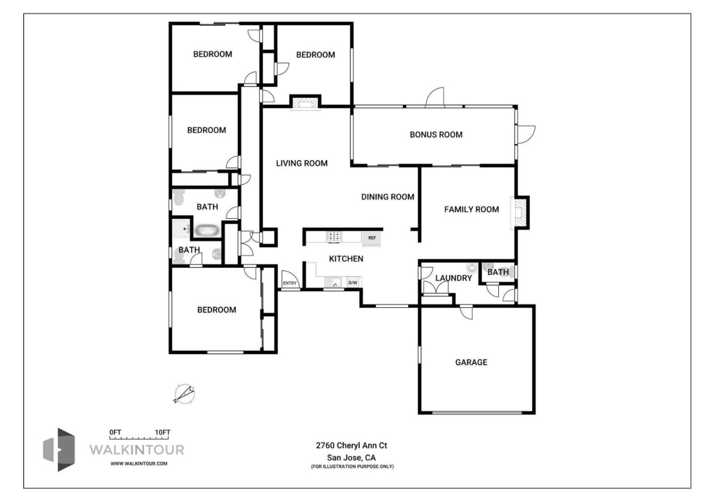 Detail Gallery Image 61 of 61 For 2760 Cheryl Ann Ct, San Jose,  CA 95124 - 4 Beds | 2/1 Baths
