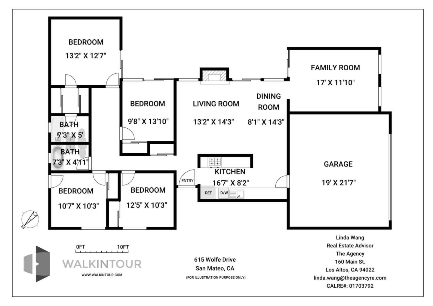 Detail Gallery Image 29 of 32 For 1615 Wolfe Dr, San Mateo,  CA 94402 - 4 Beds | 2 Baths