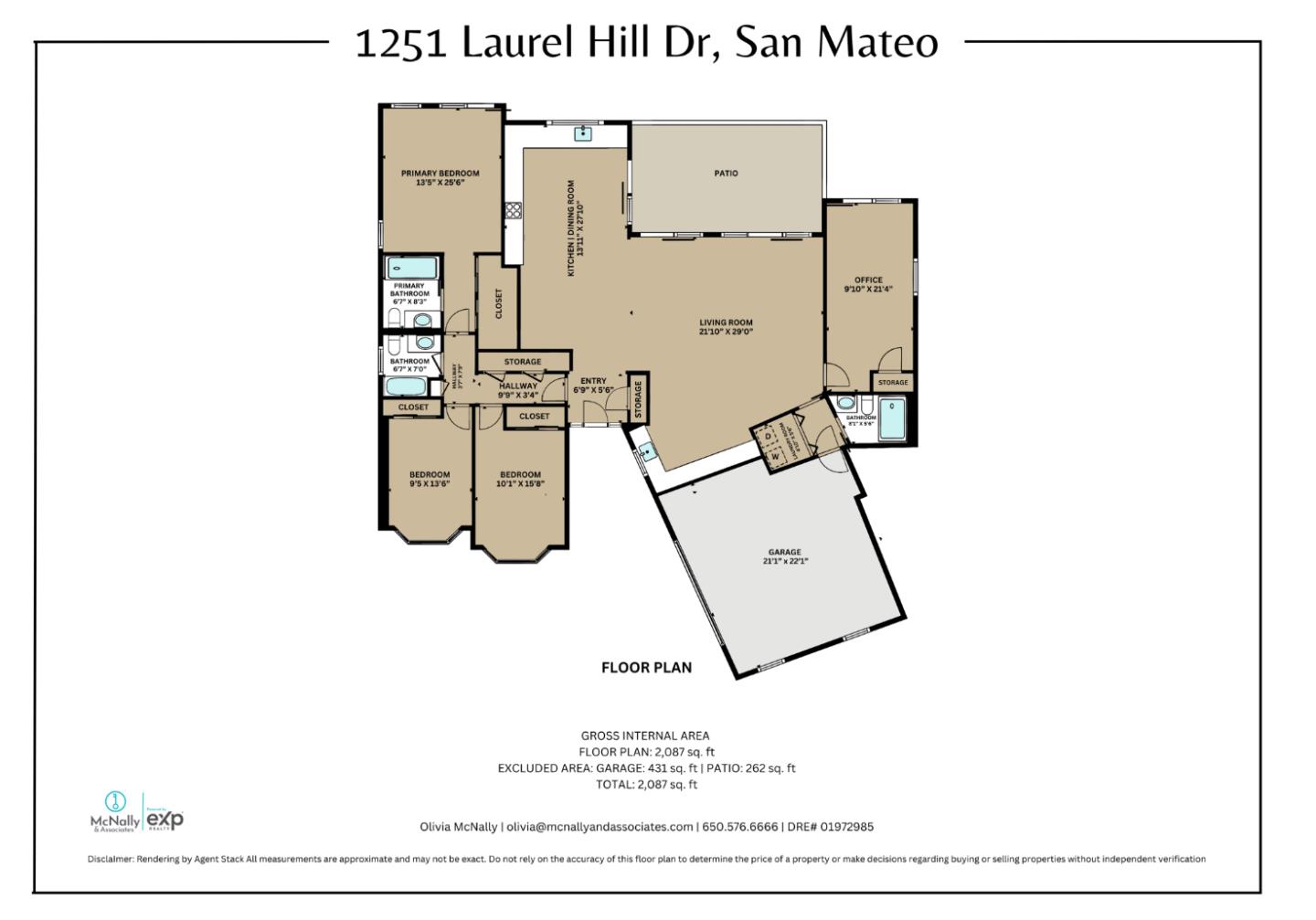 Detail Gallery Image 96 of 96 For 1251 Laurel Hill Dr, San Mateo,  CA 94402 - 4 Beds | 3 Baths