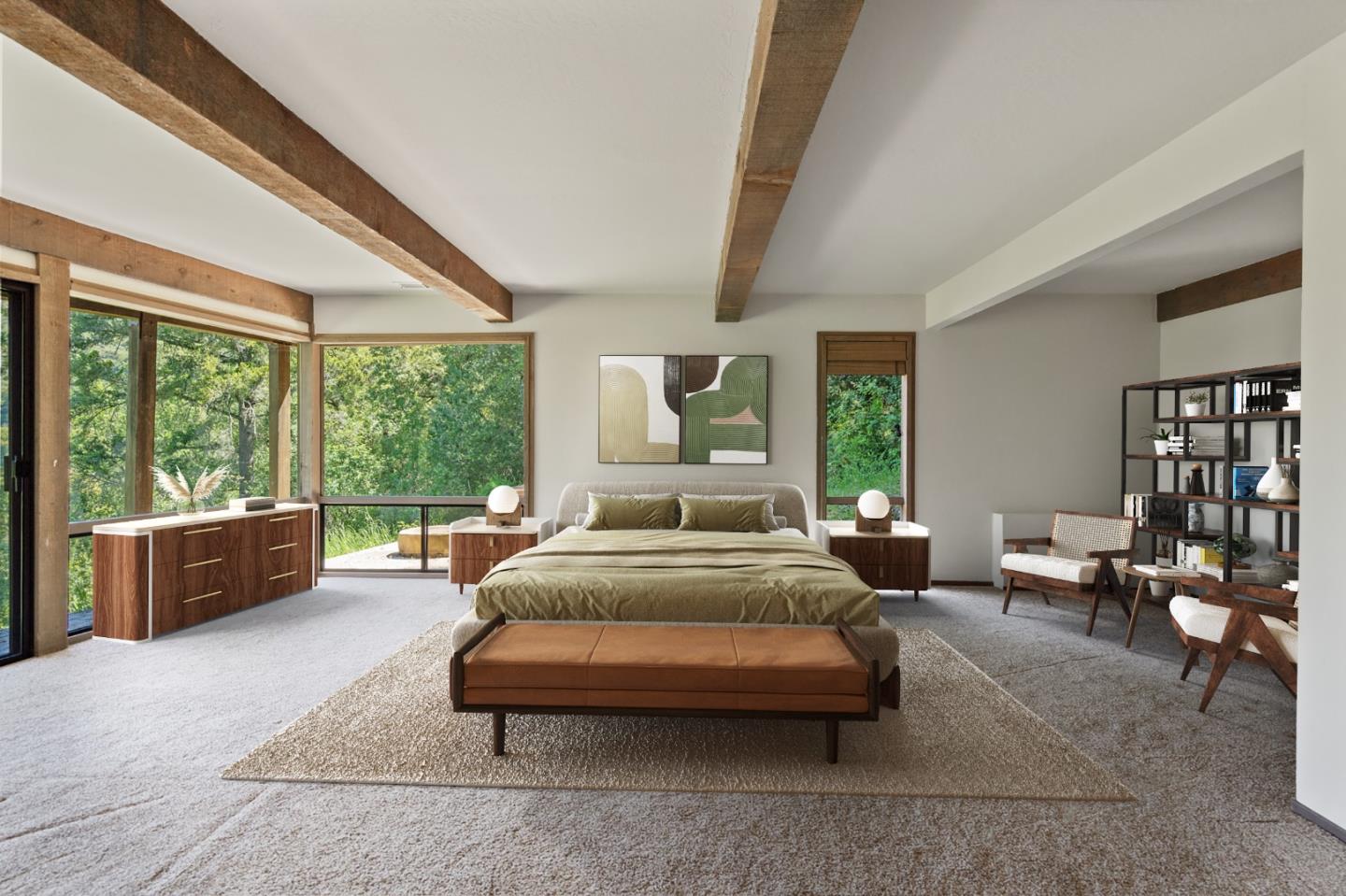 Detail Gallery Image 13 of 21 For 40 Deer Path Dr, Portola Valley,  CA 94028 - 3 Beds | 3 Baths