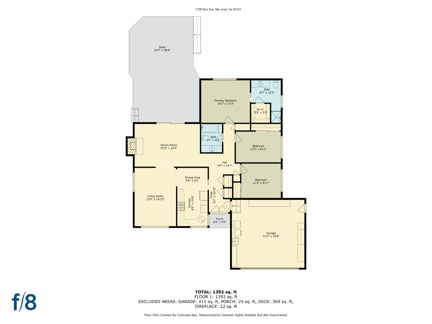 Detail Gallery Image 30 of 30 For 1730 Don Ave, San Jose,  CA 95124 - 3 Beds | 2 Baths