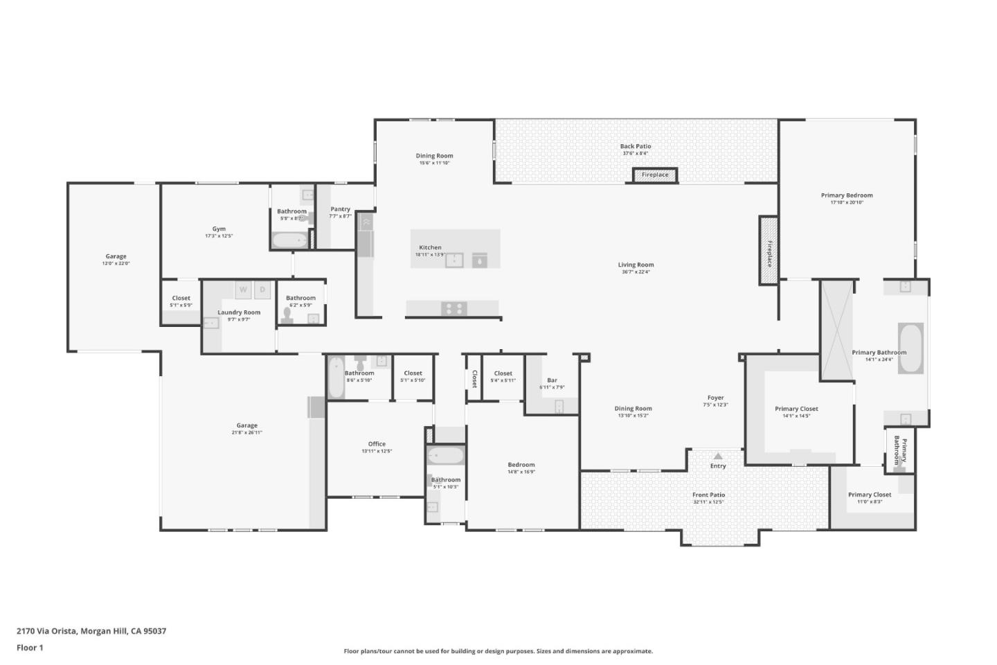 Detail Gallery Image 105 of 105 For 2170 via Orista, Morgan Hill,  CA 95037 - 4 Beds | 4/1 Baths