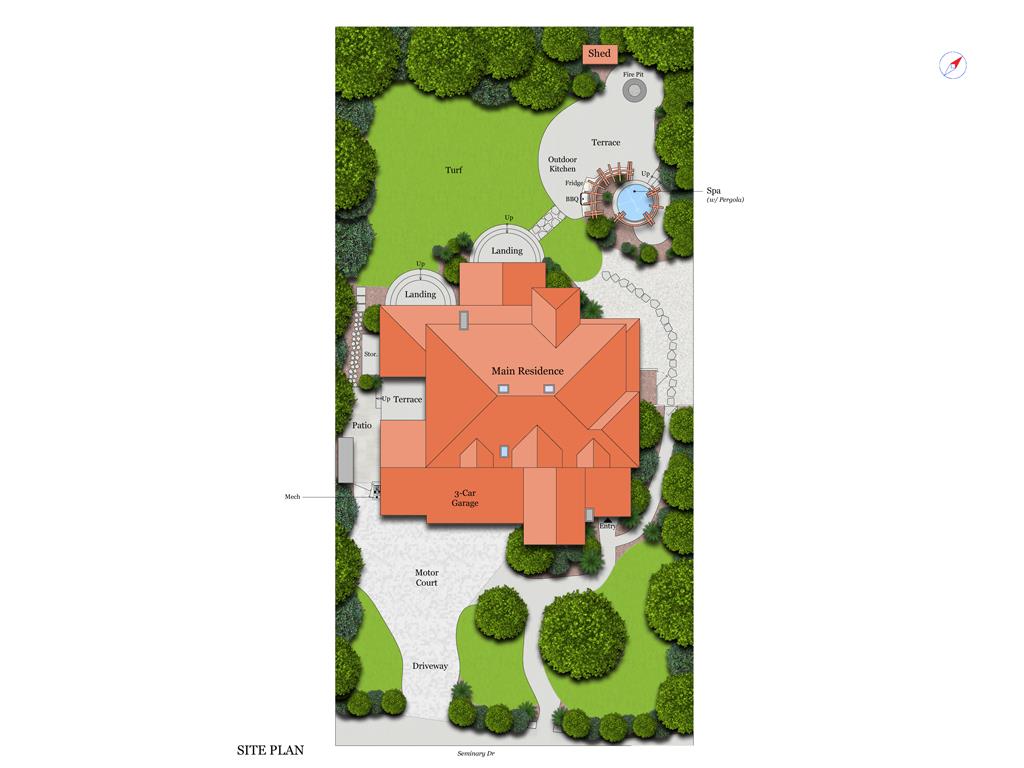 Detail Gallery Image 55 of 55 For 117 Seminary Dr, Menlo Park,  CA 94025 - 4 Beds | 3/1 Baths