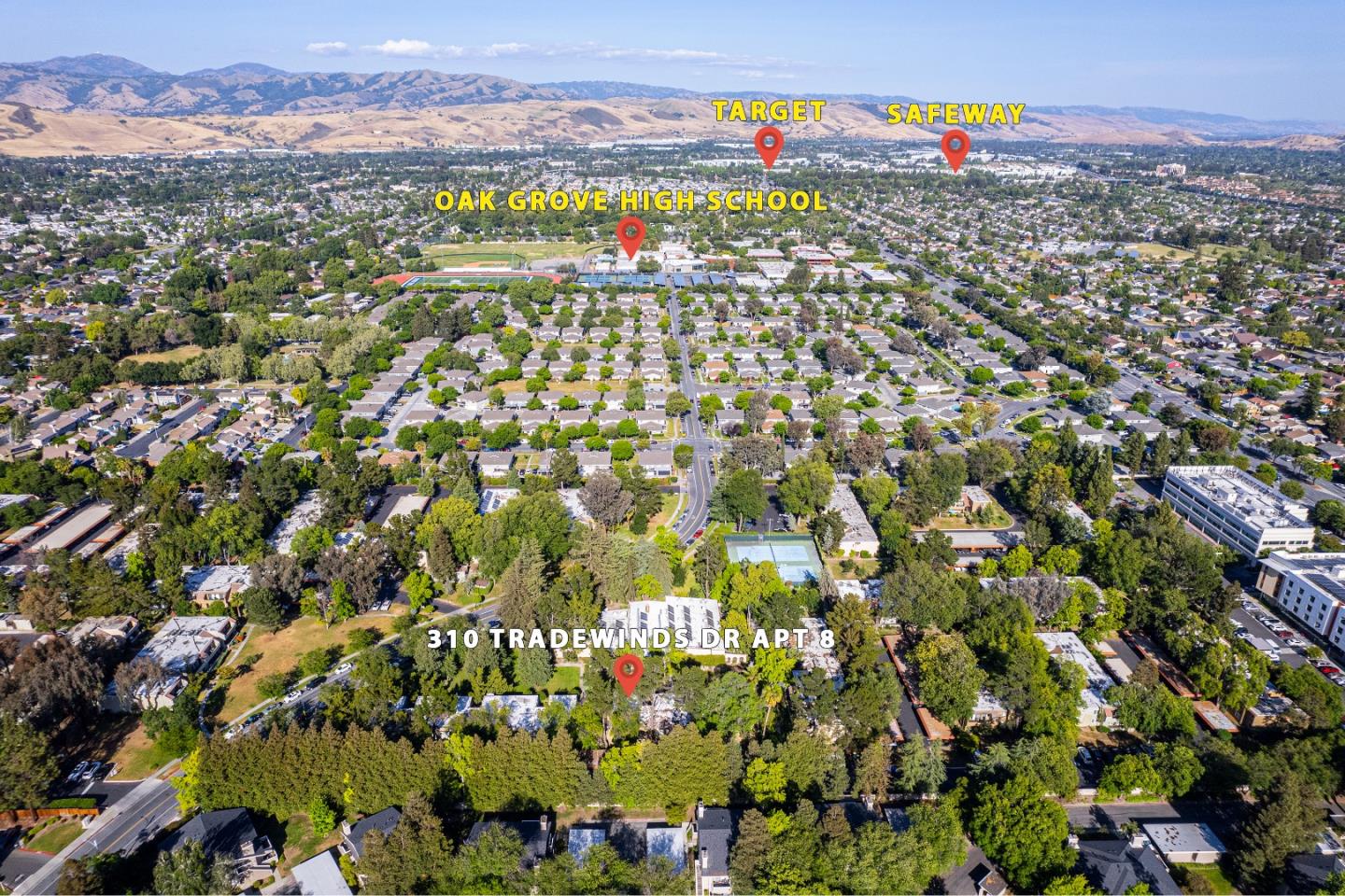Detail Gallery Image 42 of 46 For 310 Tradewinds Dr #8,  San Jose,  CA 95123 - 3 Beds | 2 Baths