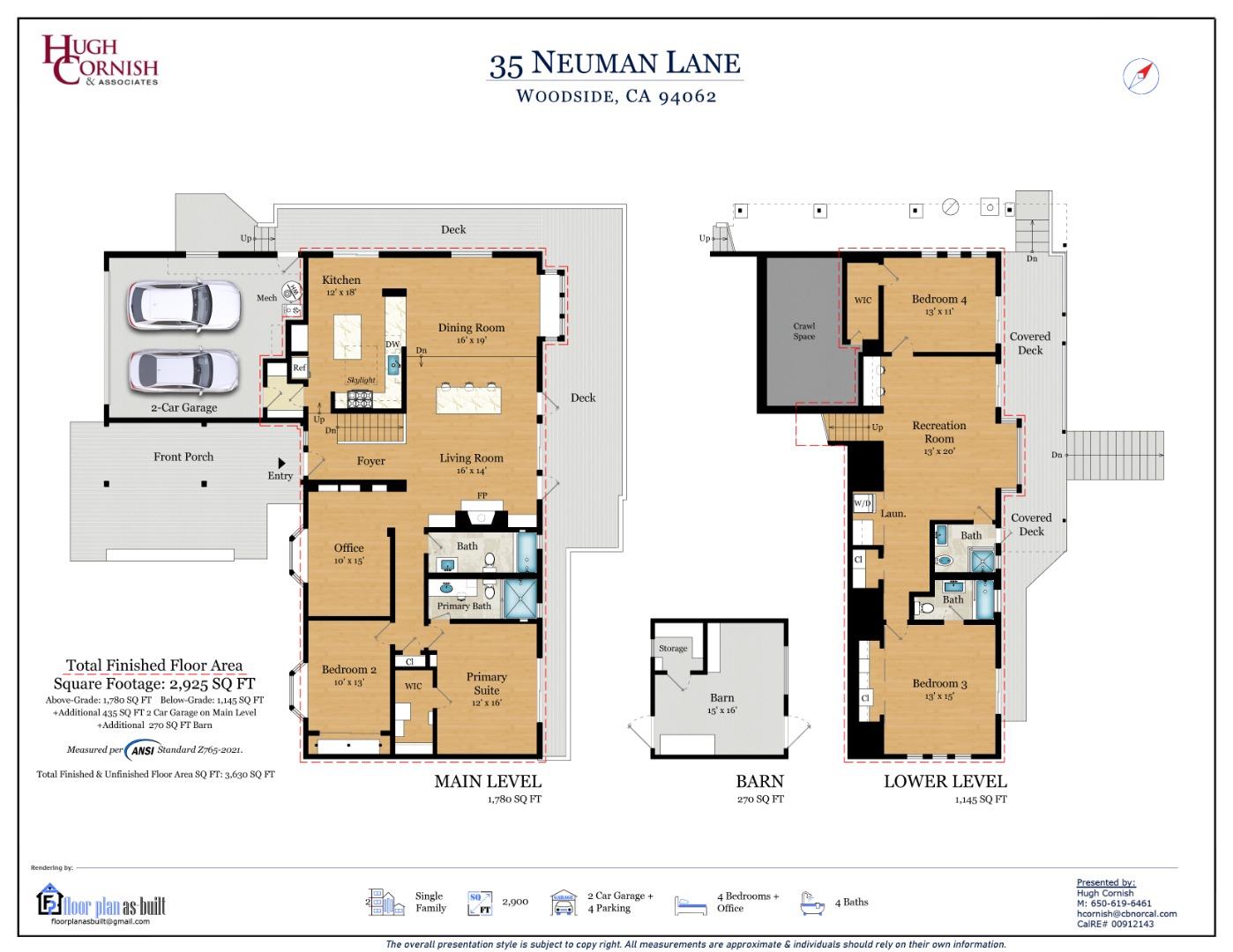Detail Gallery Image 35 of 36 For 35 Neuman Ln, Woodside,  CA 94062 - 4 Beds | 4 Baths