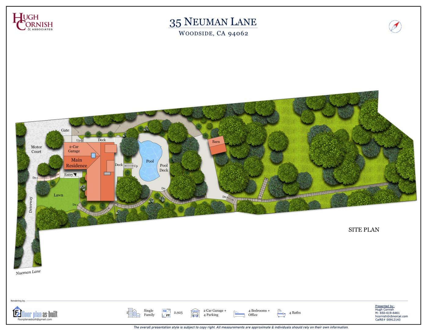 Detail Gallery Image 36 of 36 For 35 Neuman Ln, Woodside,  CA 94062 - 4 Beds | 4 Baths