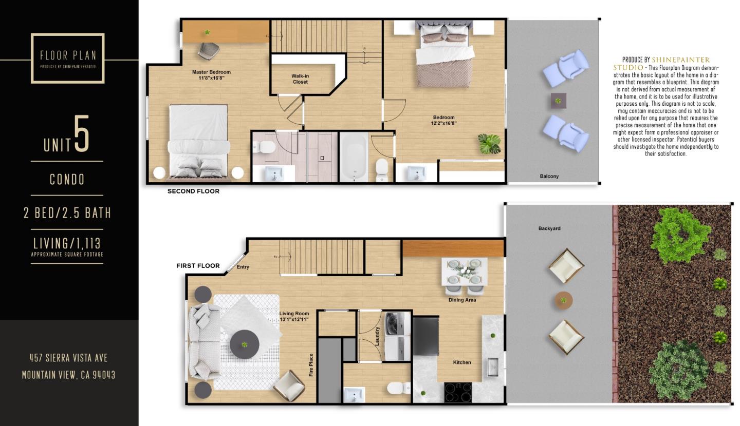 Detail Gallery Image 45 of 45 For 457 Sierra Vista Ave #5,  Mountain View,  CA 94043 - 2 Beds | 2/1 Baths