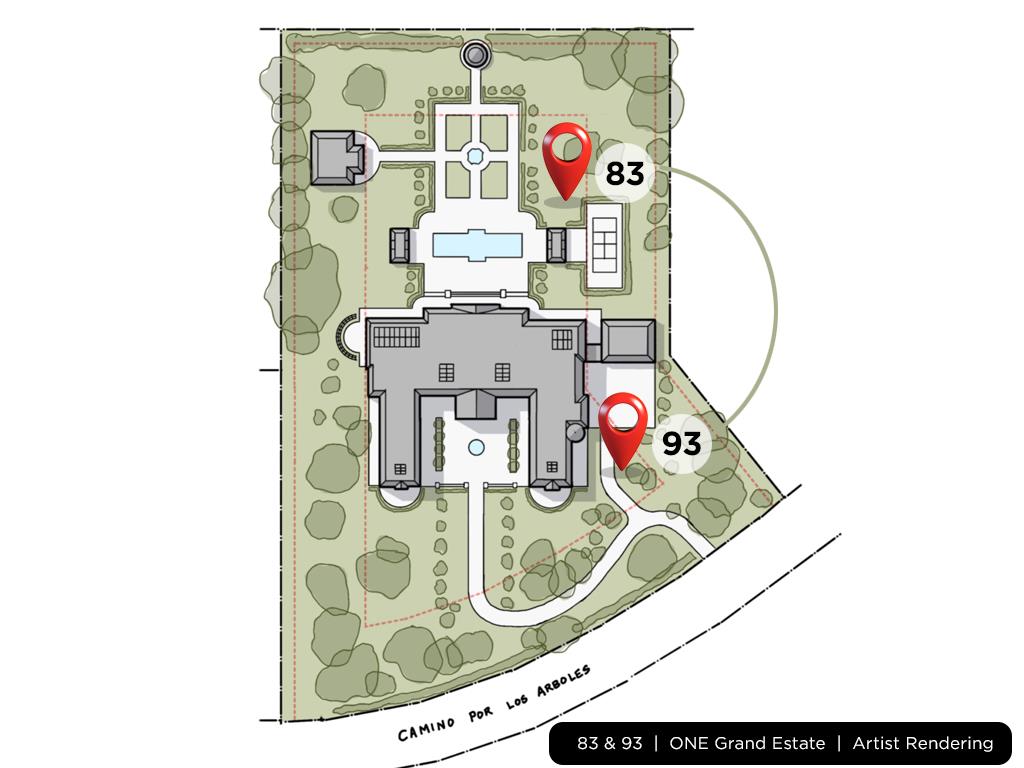 Detail Gallery Image 4 of 6 For 83 & 93 Camino Por Los Arboles, Atherton,  CA 94027 - – Beds | – Baths