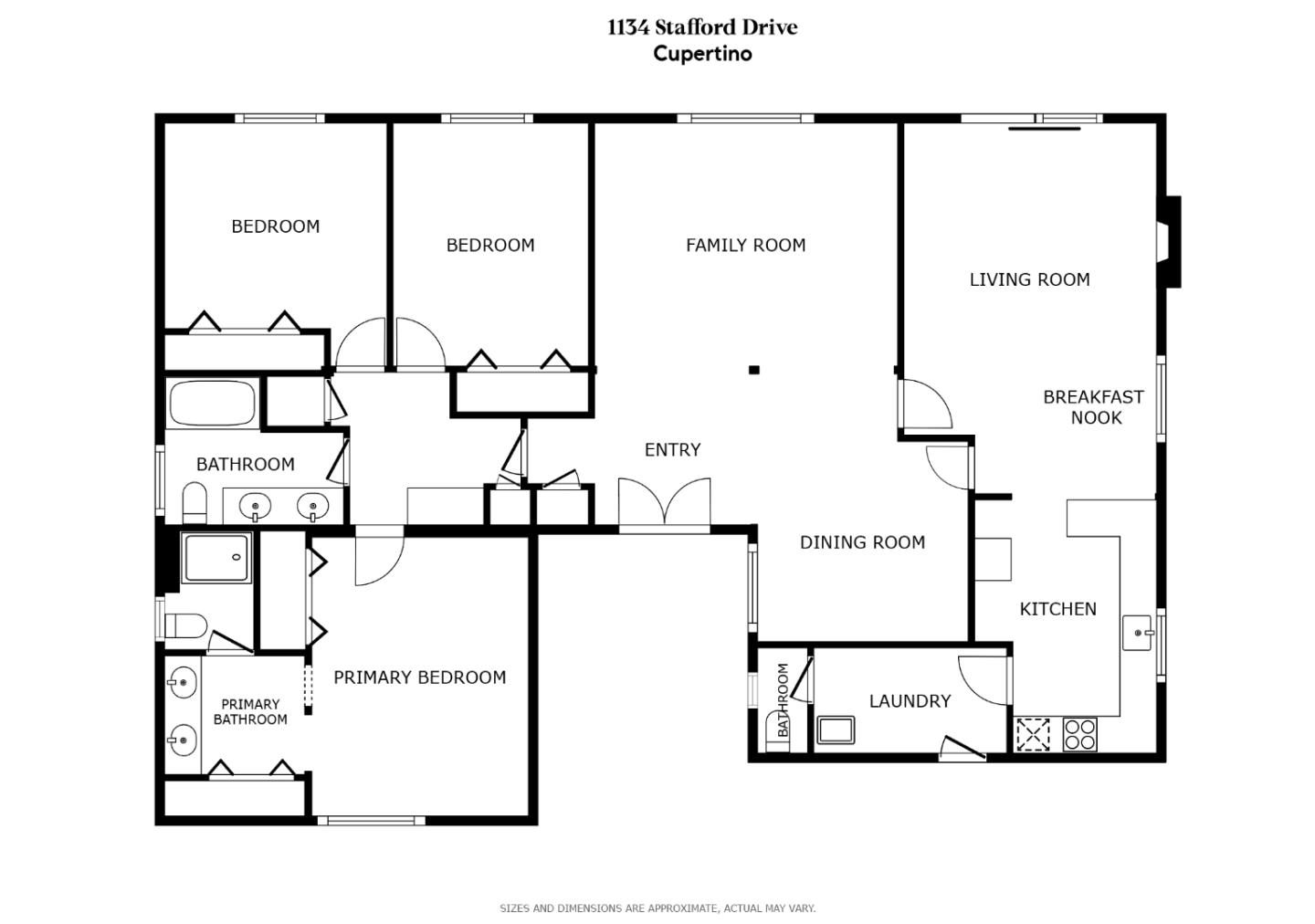 Detail Gallery Image 48 of 48 For 1134 Stafford Dr, Cupertino,  CA 95014 - 3 Beds | 2 Baths
