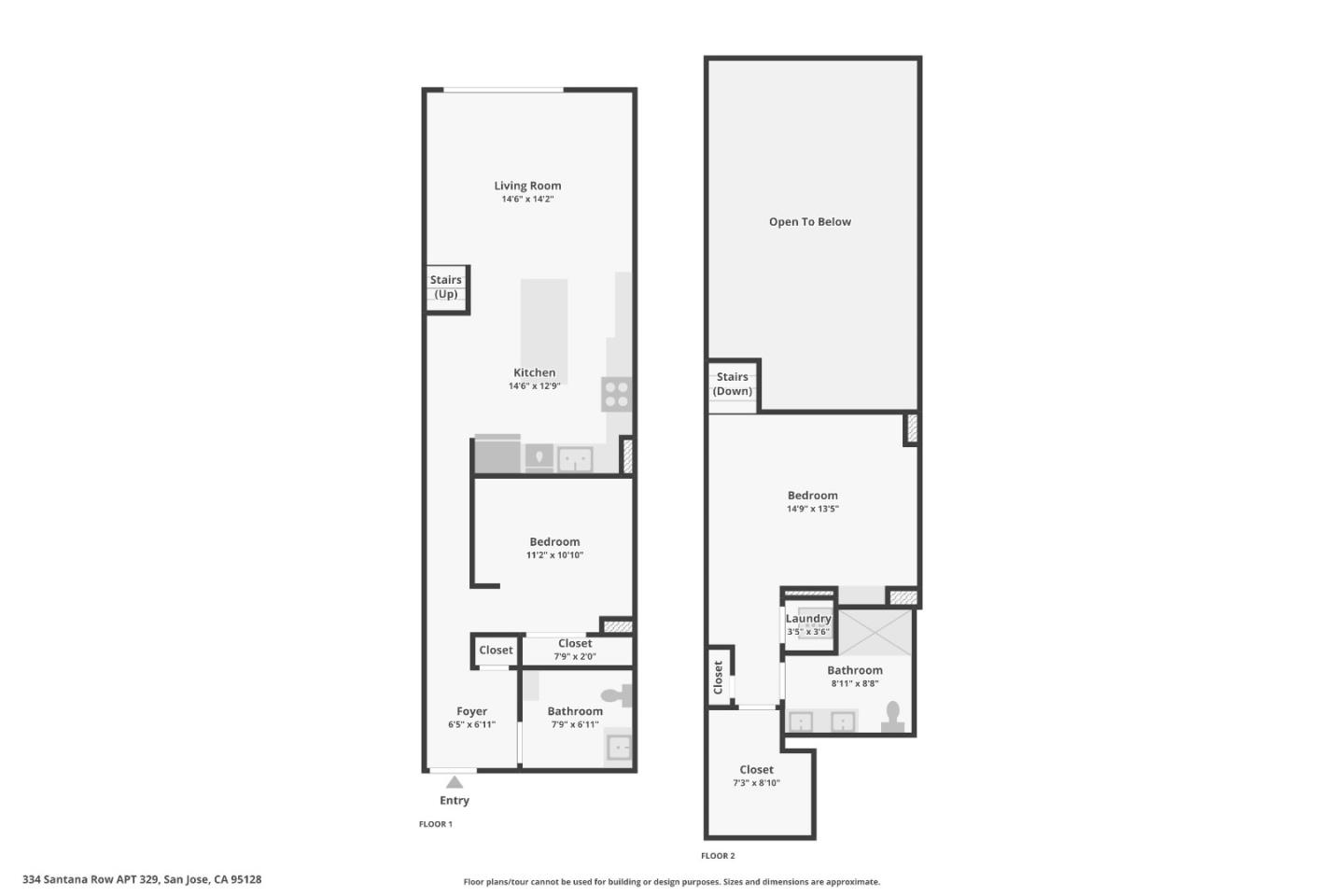 Detail Gallery Image 31 of 31 For 334 Santana Row #329,  San Jose,  CA 95128 - 1 Beds | 1/1 Baths