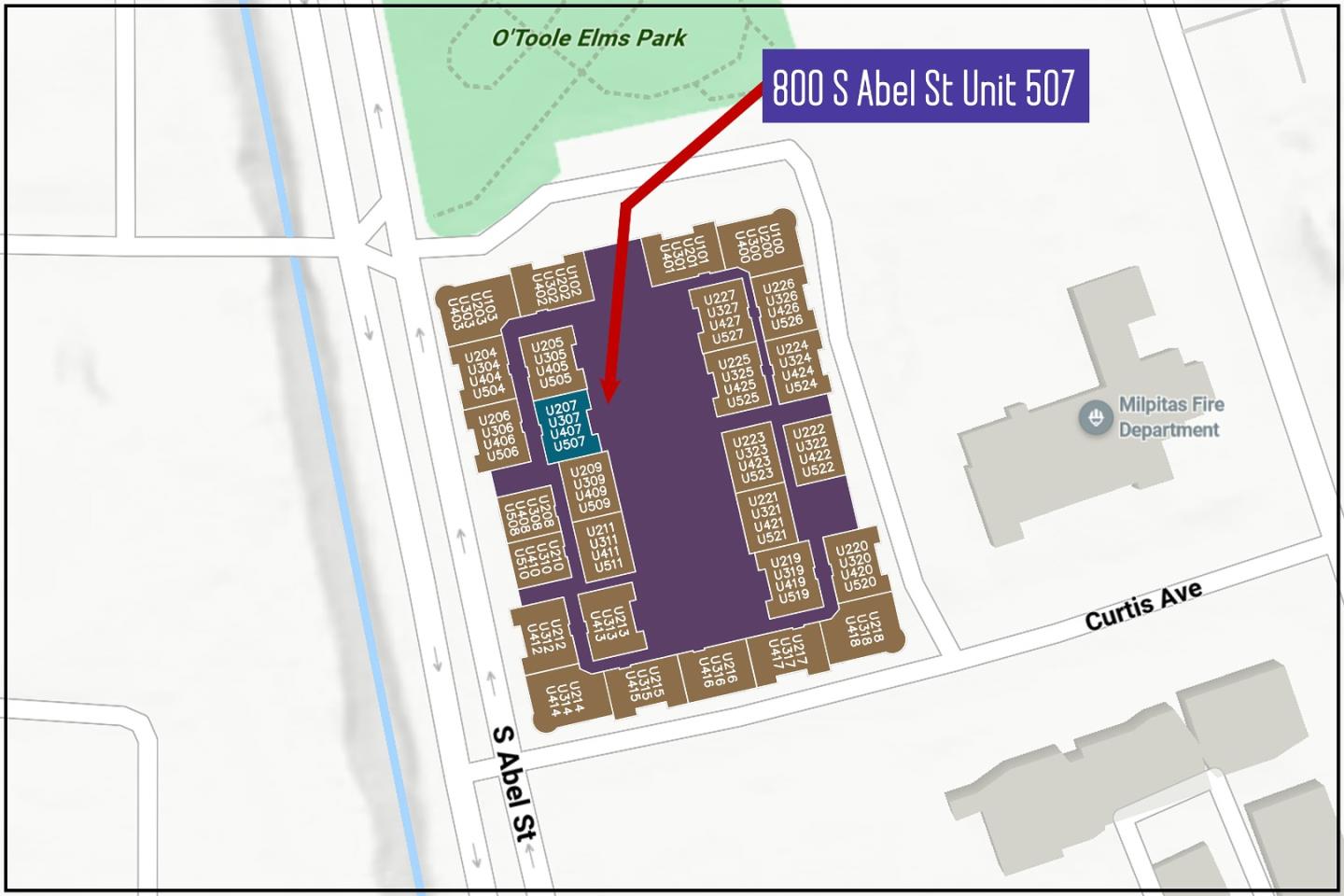 Detail Gallery Image 45 of 48 For 800 S Abel St #507,  Milpitas,  CA 95035 - 2 Beds | 2 Baths