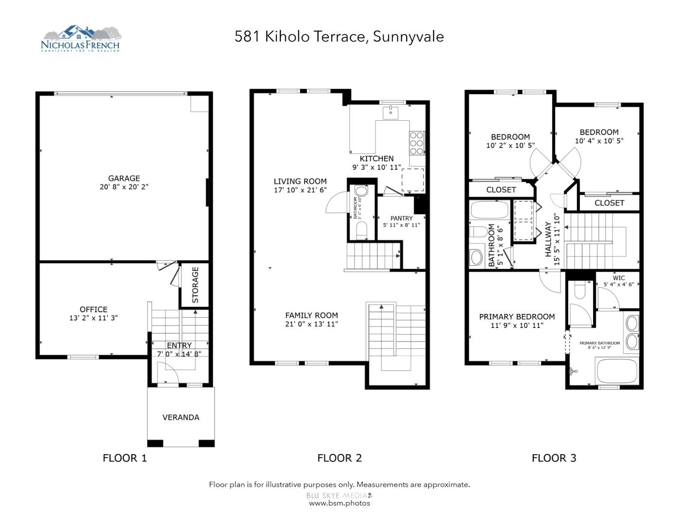 Detail Gallery Image 29 of 29 For 581 Kiholo Ter, Sunnyvale,  CA 94089 - 3 Beds | 2/1 Baths