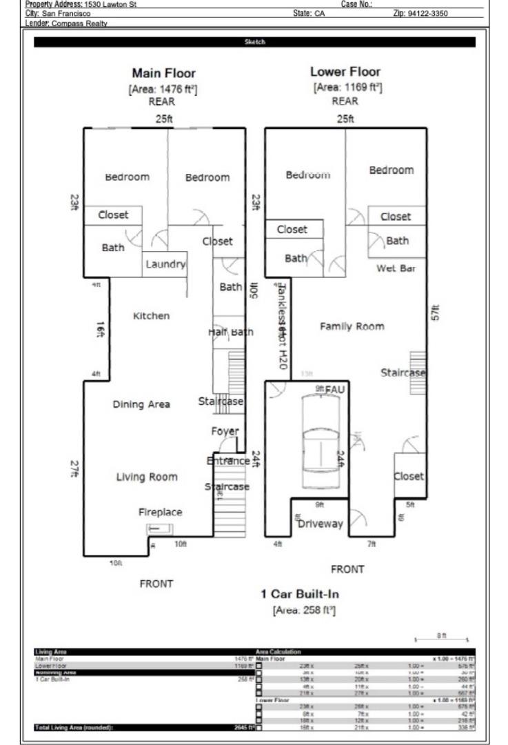 Detail Gallery Image 54 of 54 For 1530 Lawton St, San Francisco,  CA 94122 - 4 Beds | 4/1 Baths