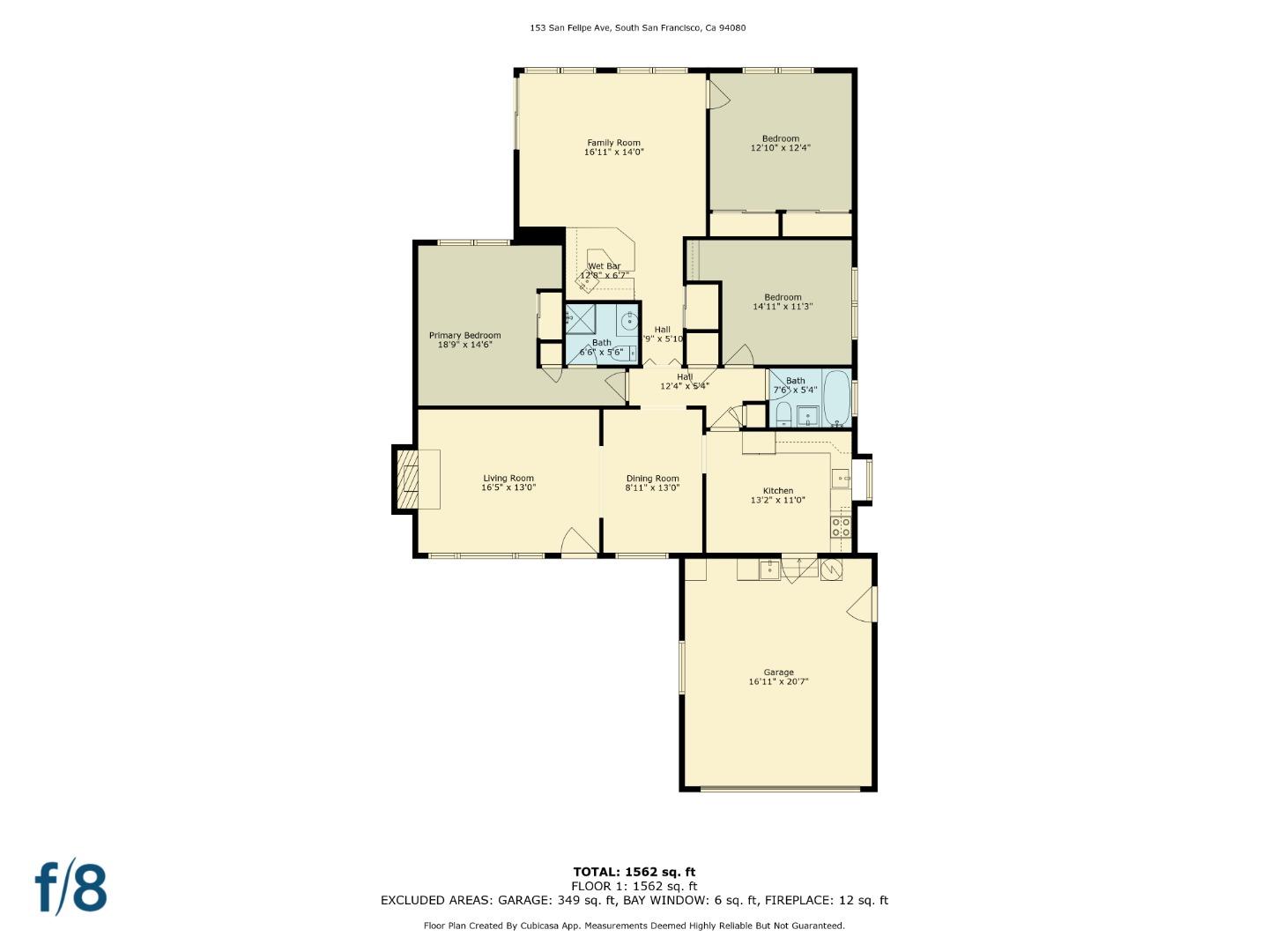 Detail Gallery Image 32 of 32 For 153 San Felipe Ave, South San Francisco,  CA 94080 - 3 Beds | 2 Baths
