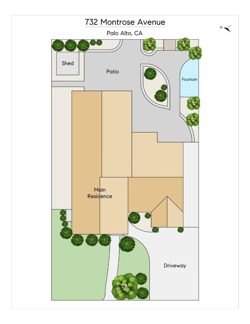Detail Gallery Image 39 of 41 For 732 Montrose Ave, Palo Alto,  CA 94303 - 5 Beds | 2 Baths