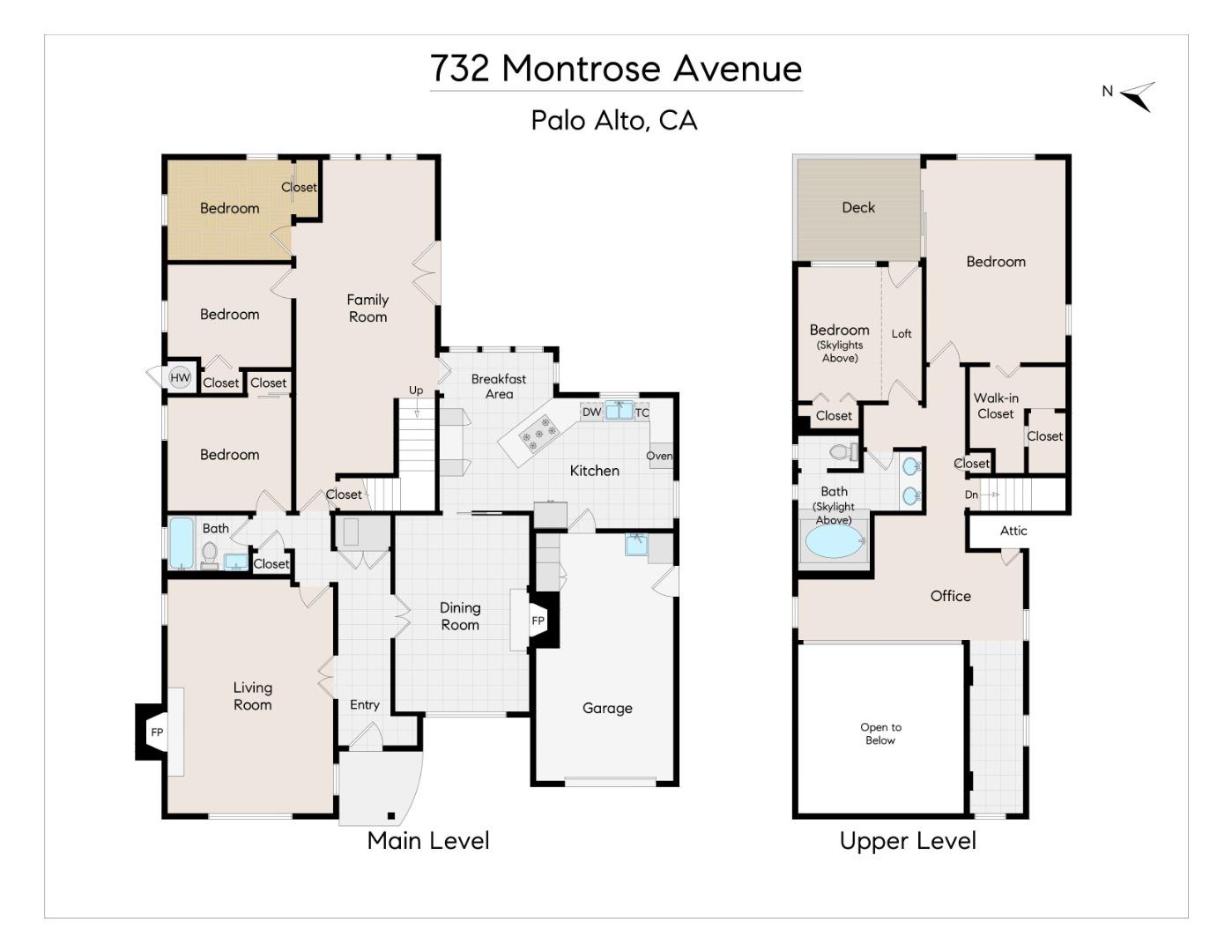 Detail Gallery Image 41 of 41 For 732 Montrose Ave, Palo Alto,  CA 94303 - 5 Beds | 2 Baths