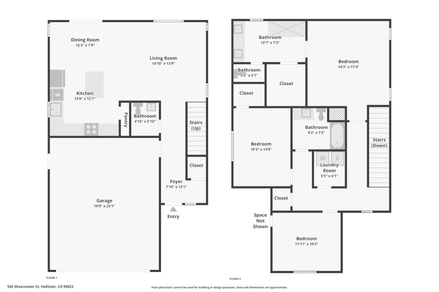 Detail Gallery Image 46 of 46 For 545 Shearwater St, Hollister,  CA 95023 - 3 Beds | 2/1 Baths