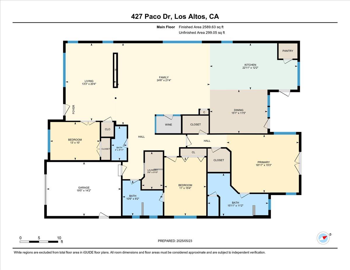 Detail Gallery Image 34 of 34 For 427 Paco Dr, Los Altos,  CA 94024 - 3 Beds | 2/1 Baths