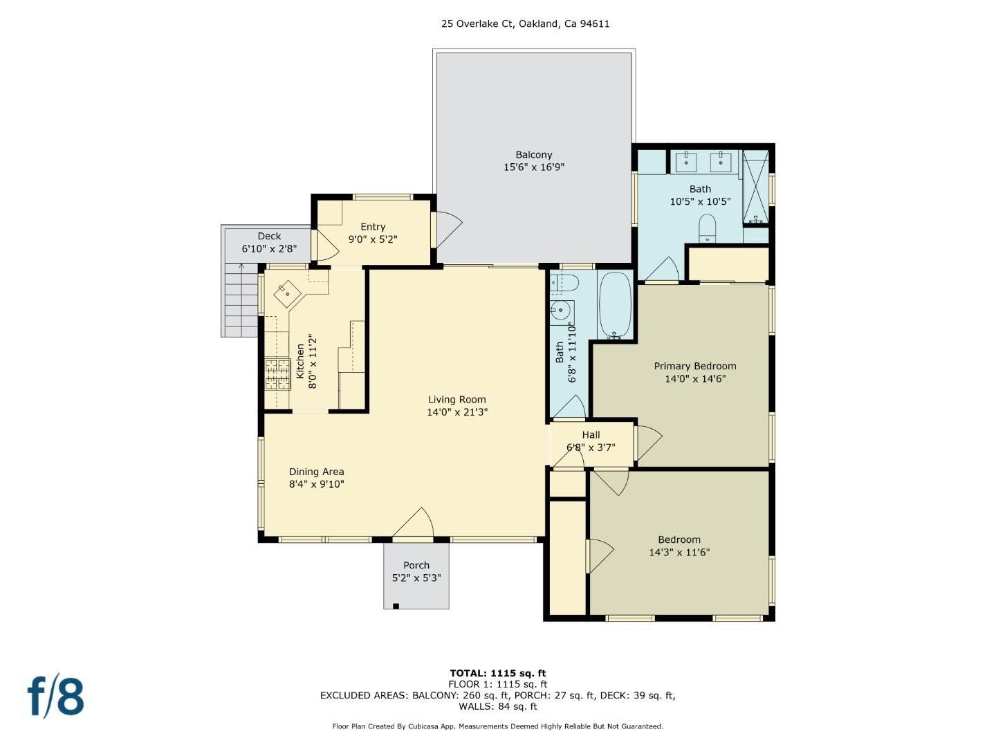 Detail Gallery Image 40 of 40 For 25 Overlake Ct, Oakland,  CA 94611 - 2 Beds | 2 Baths