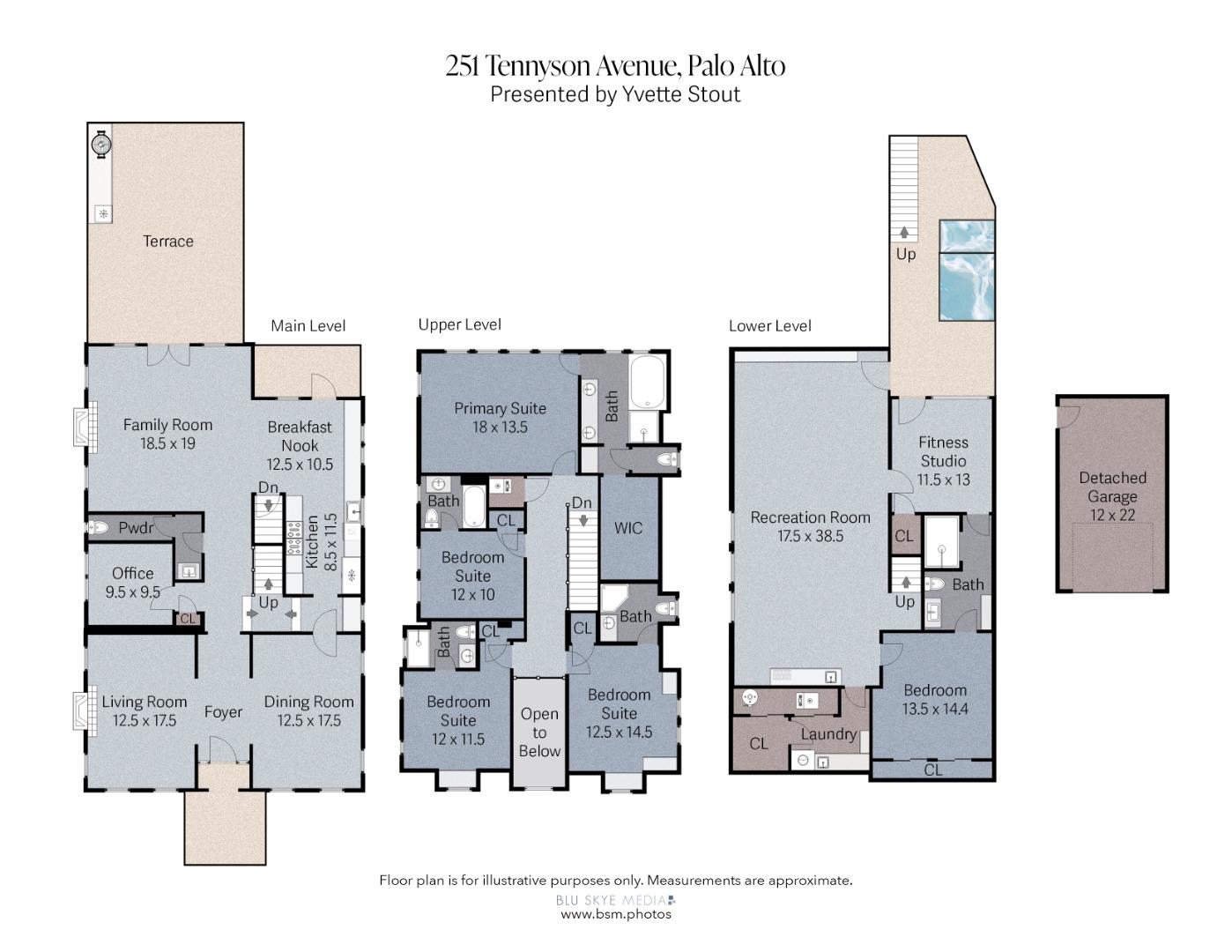 Detail Gallery Image 52 of 52 For 251 Tennyson Ave, Palo Alto,  CA 94301 - 5 Beds | 5/1 Baths