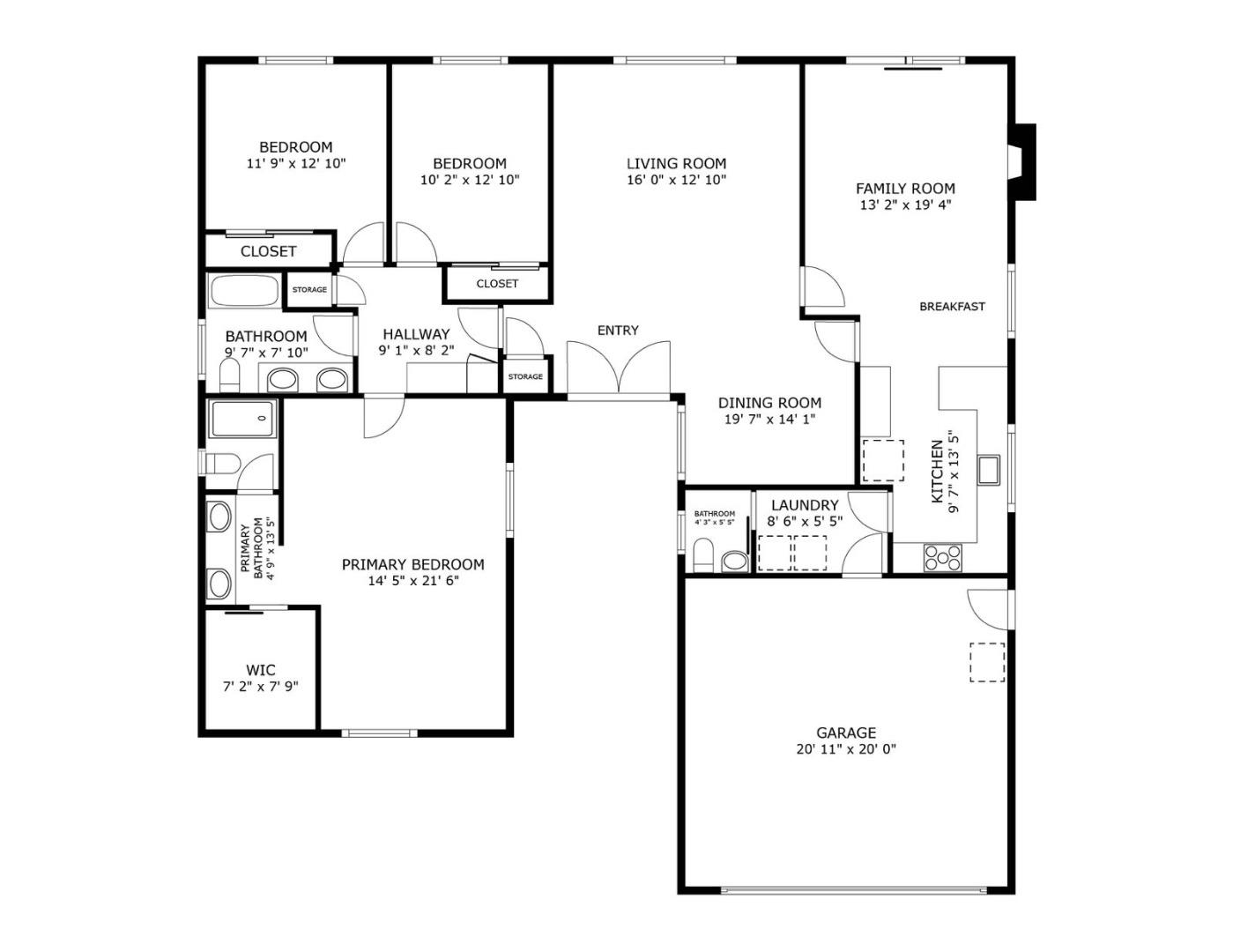 Detail Gallery Image 40 of 40 For 6293 Tracel Dr, San Jose,  CA 95129 - 3 Beds | 2/1 Baths