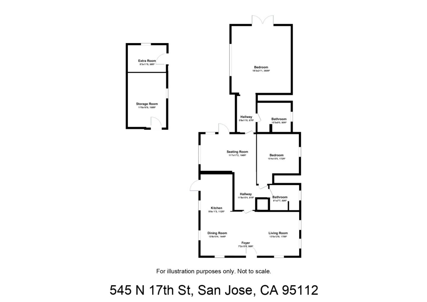 Detail Gallery Image 45 of 45 For 545 N 17th St, San Jose,  CA 95112 - 2 Beds | 2 Baths