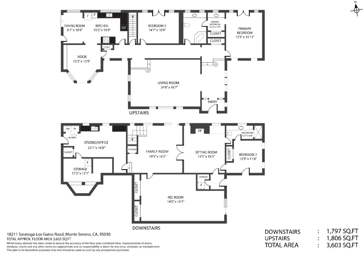 Detail Gallery Image 74 of 74 For 18211 Saratoga Los Gatos Rd, Monte Sereno,  CA 95030 - 4 Beds | 2 Baths