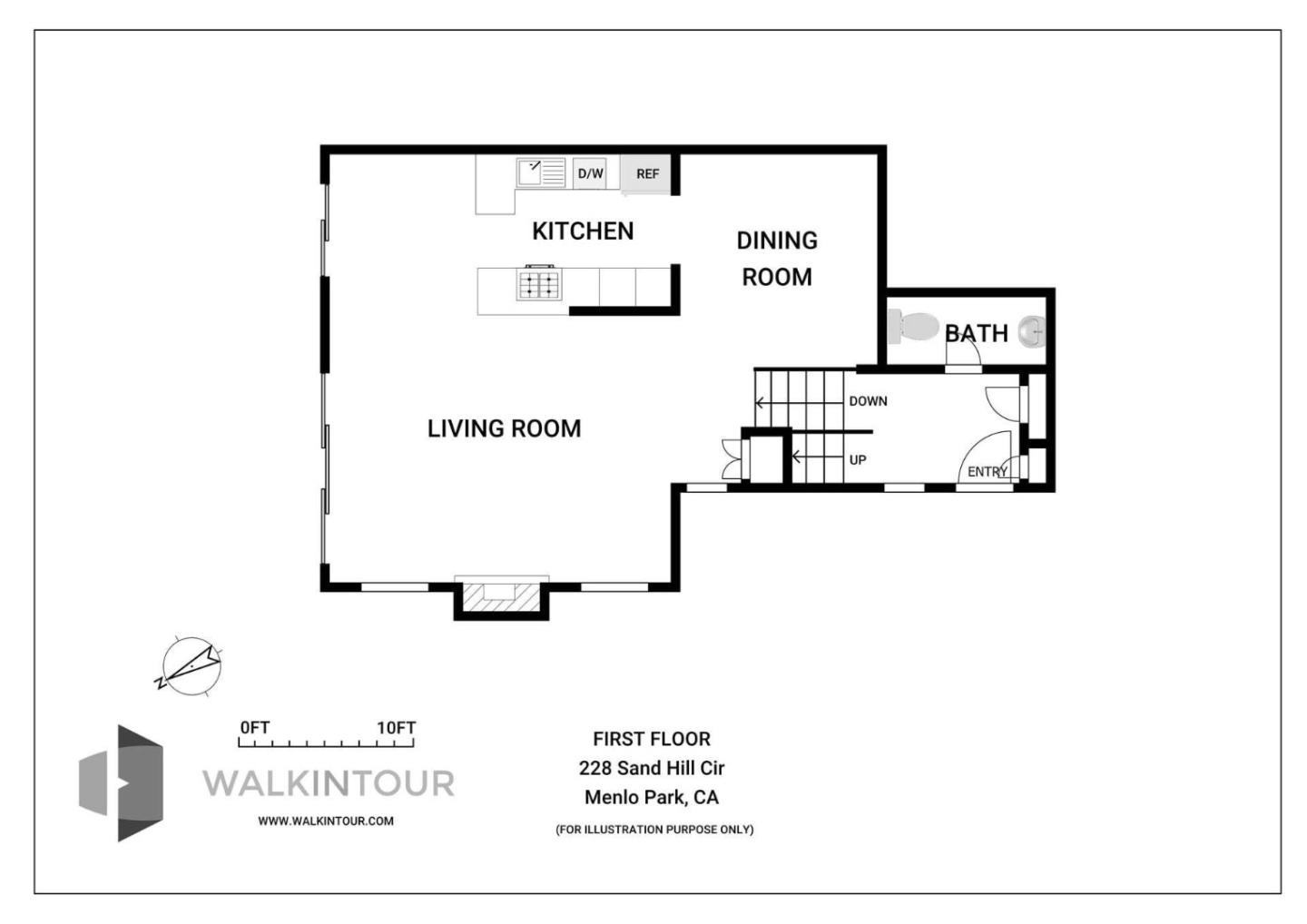 Detail Gallery Image 36 of 36 For 228 Sand Hill Cir, Menlo Park,  CA 94025 - 4 Beds | 2/1 Baths