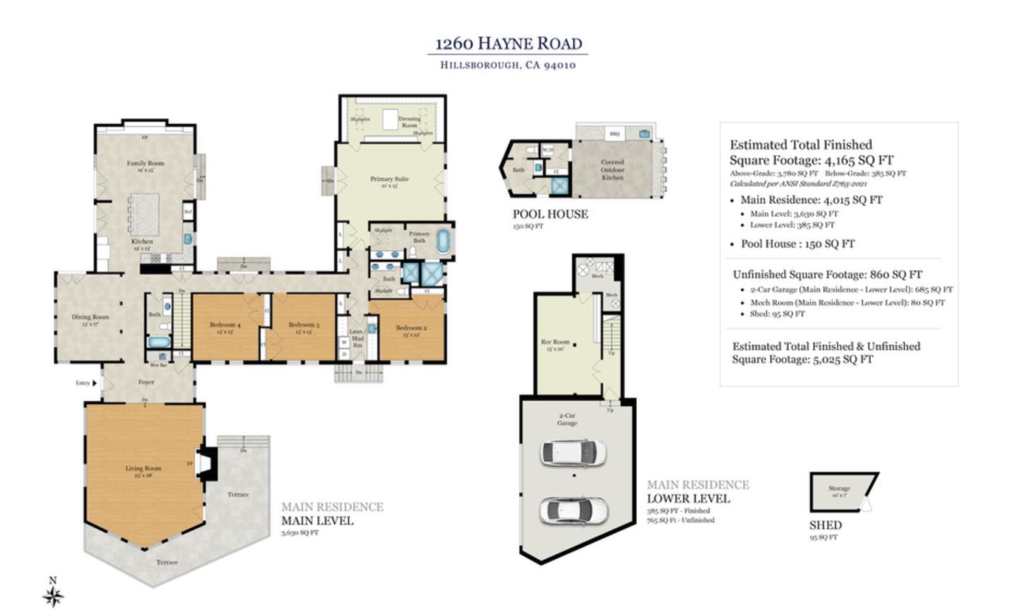 Detail Gallery Image 98 of 99 For 1260 Hayne Rd, Hillsborough,  CA 94010 - 4 Beds | 4 Baths