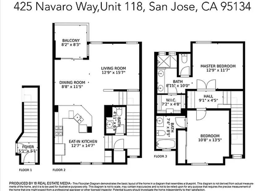 Detail Gallery Image 21 of 21 For 425 Navaro Way #118,  San Jose,  CA 95134 - 2 Beds | 2/1 Baths
