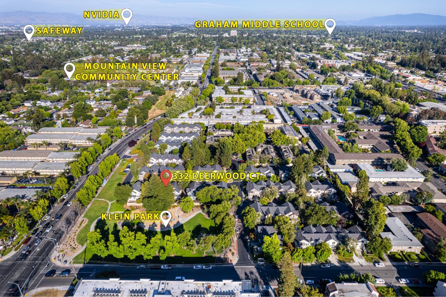 Detail Gallery Image 34 of 39 For 332 Deerwood Ct #1104,  Mountain View,  CA 94040 - 2 Beds | 2/1 Baths