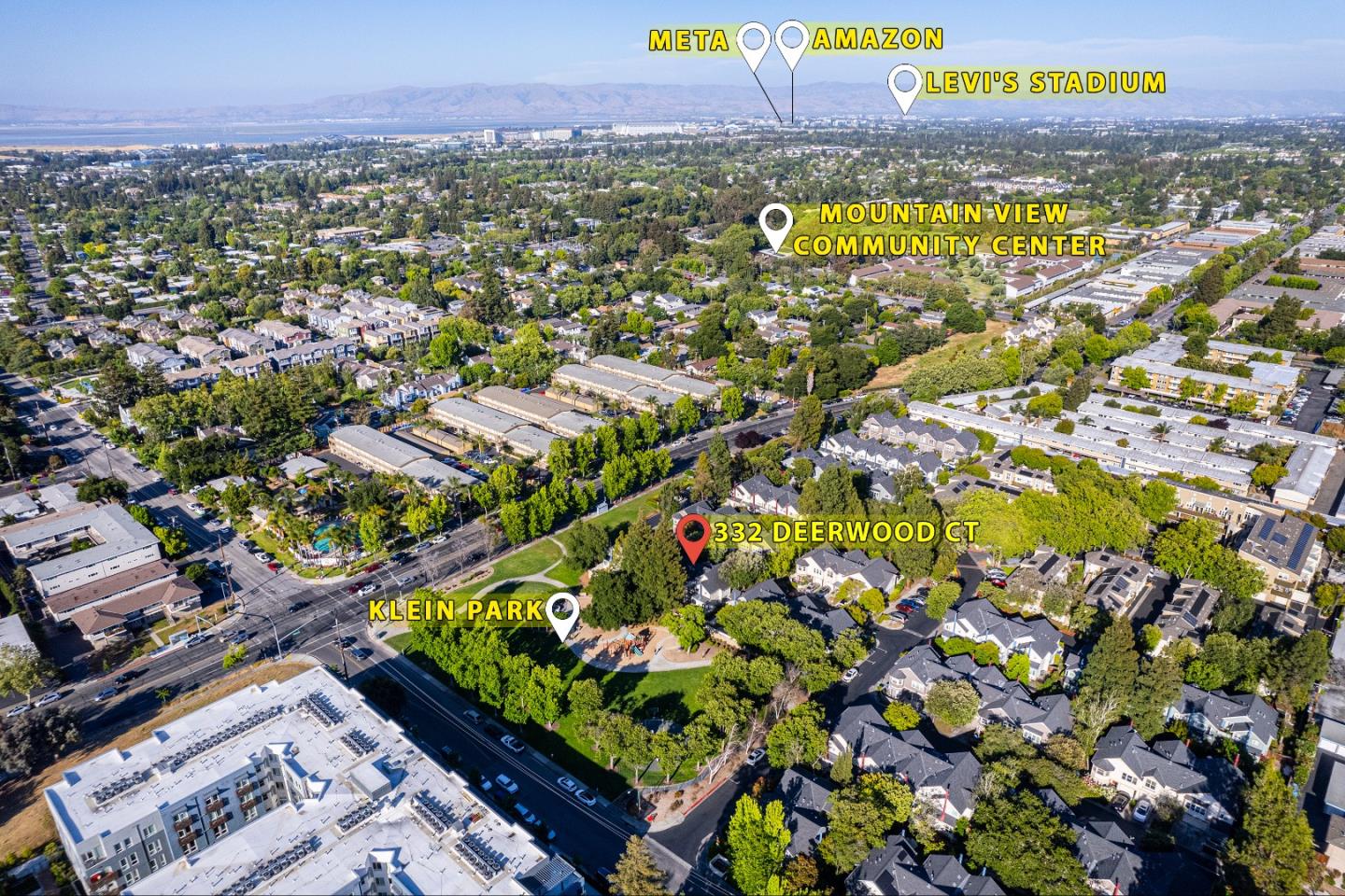 Detail Gallery Image 36 of 39 For 332 Deerwood Ct #1104,  Mountain View,  CA 94040 - 2 Beds | 2/1 Baths