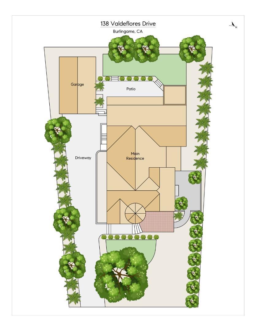 Detail Gallery Image 91 of 93 For 138 Valdeflores Dr, Burlingame,  CA 94010 - 4 Beds | 3/1 Baths
