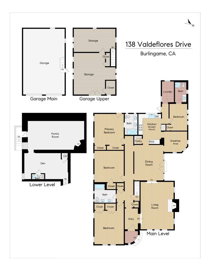 Detail Gallery Image 92 of 93 For 138 Valdeflores Dr, Burlingame,  CA 94010 - 4 Beds | 3/1 Baths