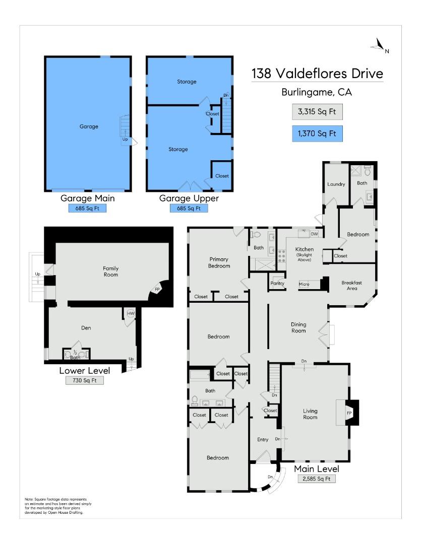 Detail Gallery Image 93 of 93 For 138 Valdeflores Dr, Burlingame,  CA 94010 - 4 Beds | 3/1 Baths