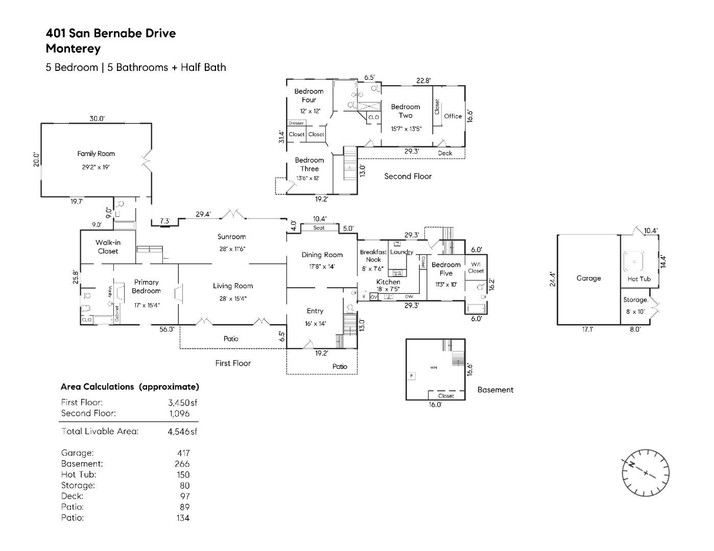 Detail Gallery Image 66 of 66 For 401 San Bernabe Dr, Monterey,  CA 93940 - 5 Beds | 5/1 Baths