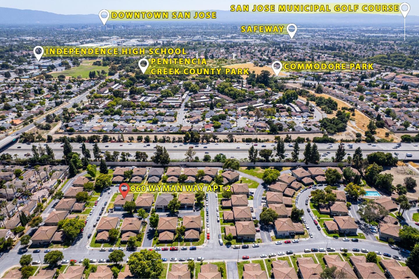 Detail Gallery Image 44 of 47 For 860 Wyman Way #2,  San Jose,  CA 95133 - 2 Beds | 1 Baths
