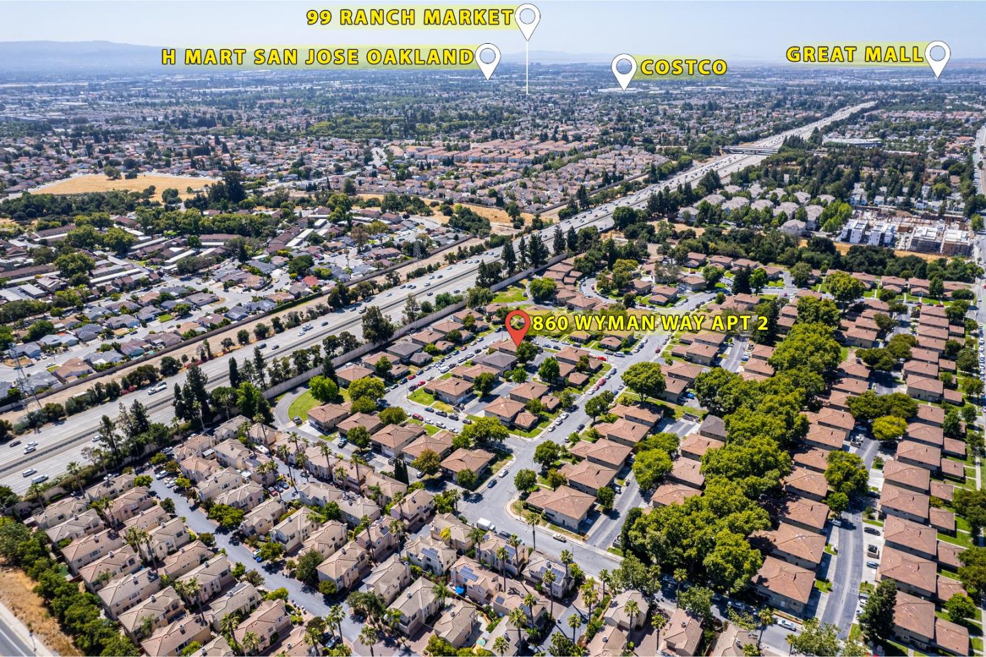 Detail Gallery Image 45 of 47 For 860 Wyman Way #2,  San Jose,  CA 95133 - 2 Beds | 1 Baths