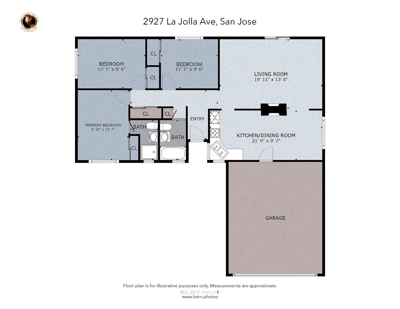 Detail Gallery Image 13 of 20 For 2927 La Jolla Ave, San Jose,  CA 95124 - 3 Beds | 2 Baths