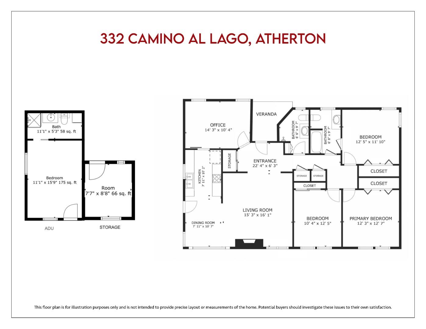 Detail Gallery Image 63 of 75 For 332 Camino Al Lago, Menlo Park,  CA 94027 - 3 Beds | 2 Baths