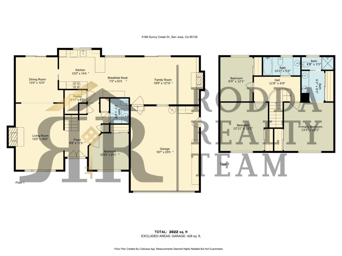 Detail Gallery Image 56 of 56 For 5186 Sunny Creek Dr, San Jose,  CA 95135 - 4 Beds | 2/1 Baths
