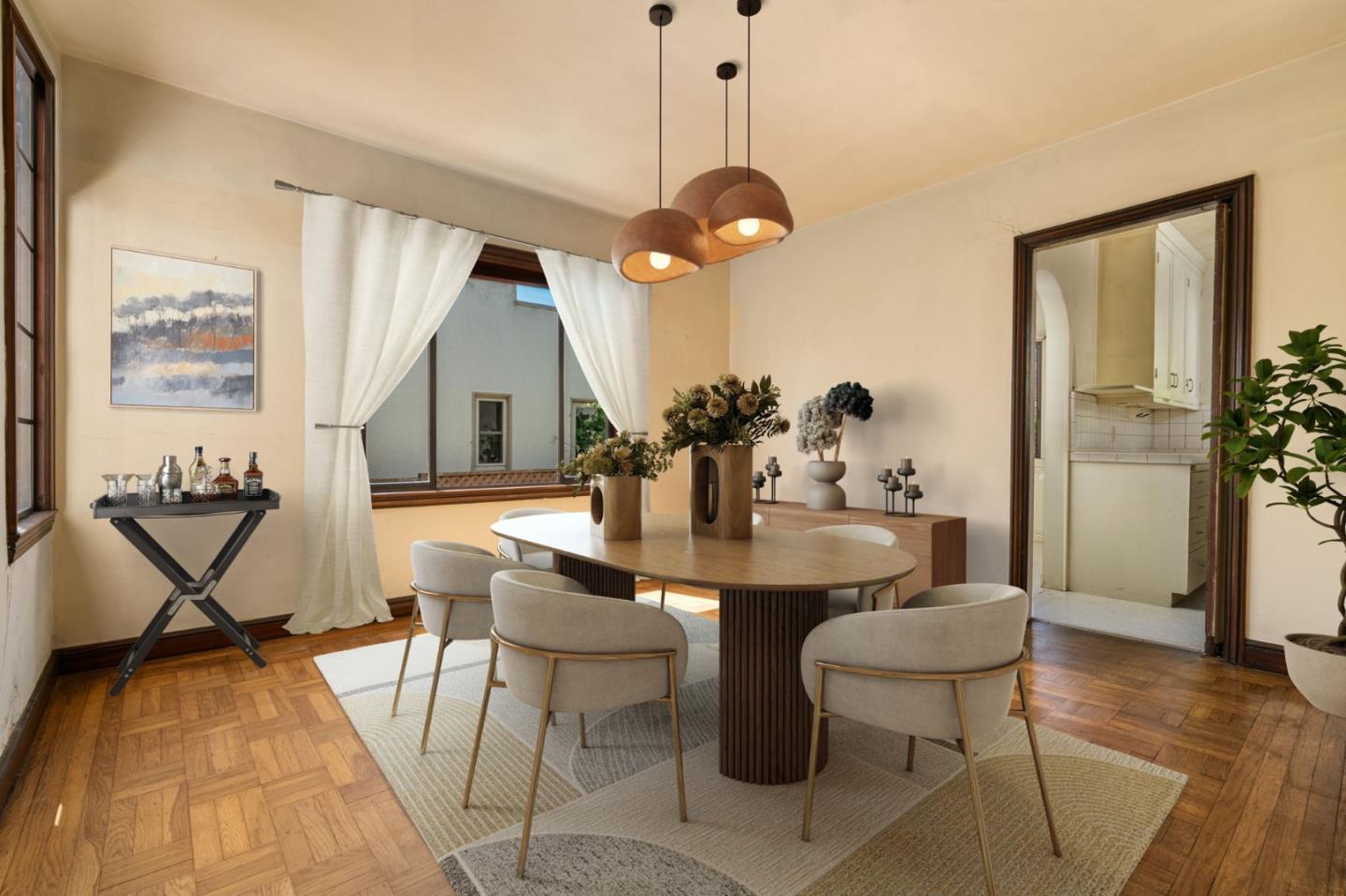 Detail Gallery Image 11 of 49 For 1317 Laguna Ave, Burlingame,  CA 94010 - 2 Beds | 1 Baths