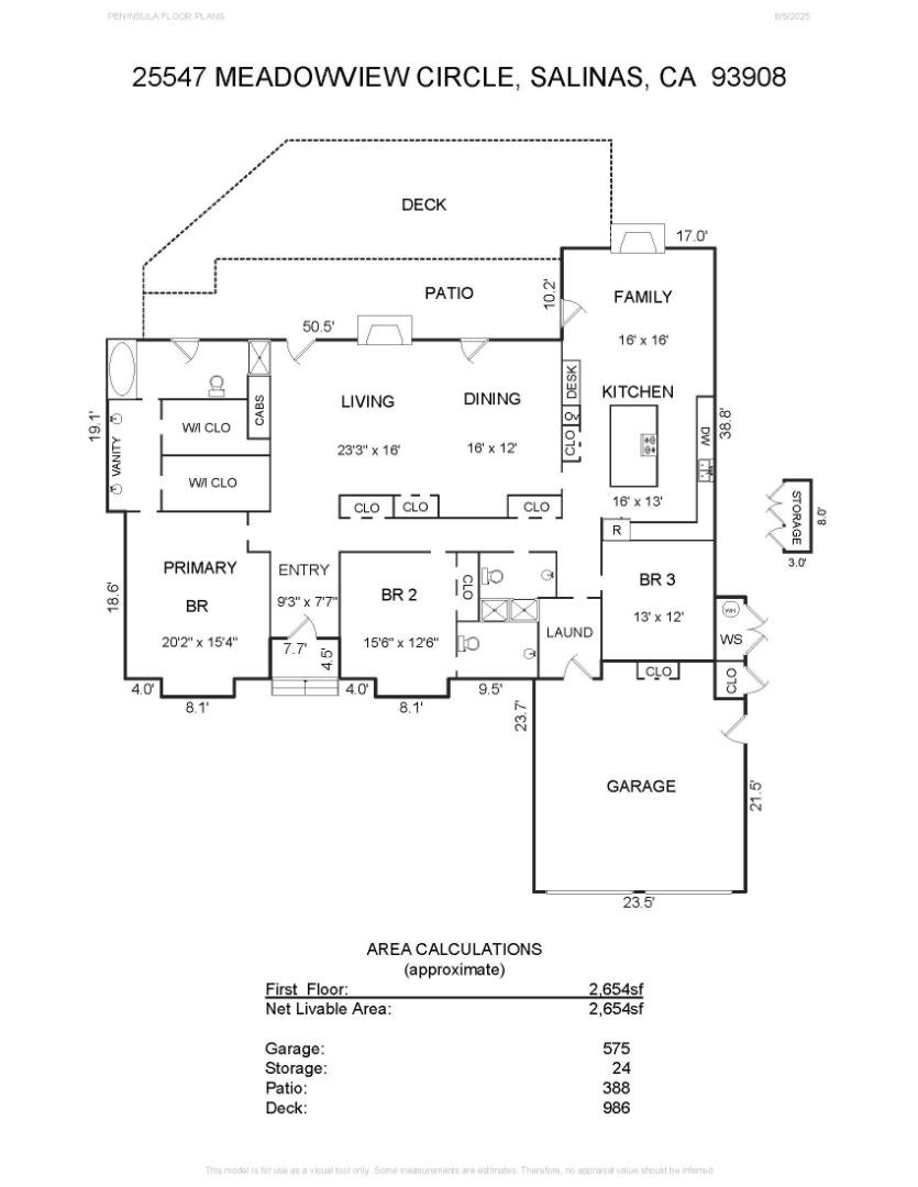 Detail Gallery Image 59 of 59 For 25547 Meadowview Circle, Corral De Tierra,  CA 93908 - 3 Beds | 3 Baths