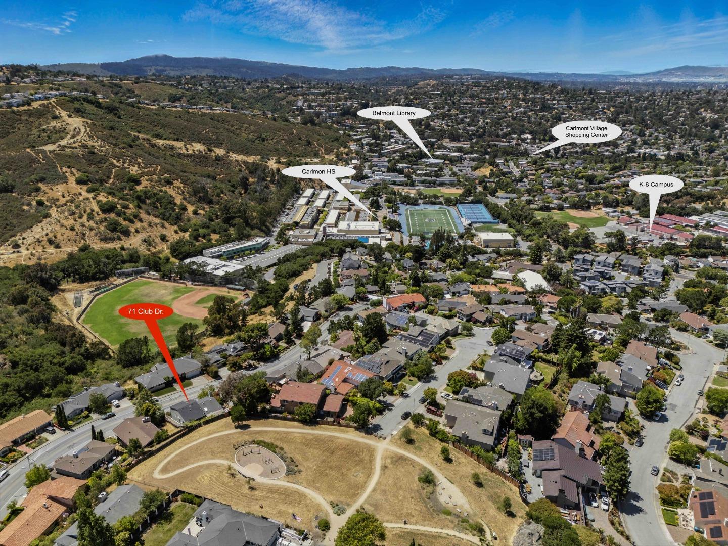 Detail Gallery Image 41 of 46 For 71 Club Dr, San Carlos,  CA 94070 - 4 Beds | 3 Baths