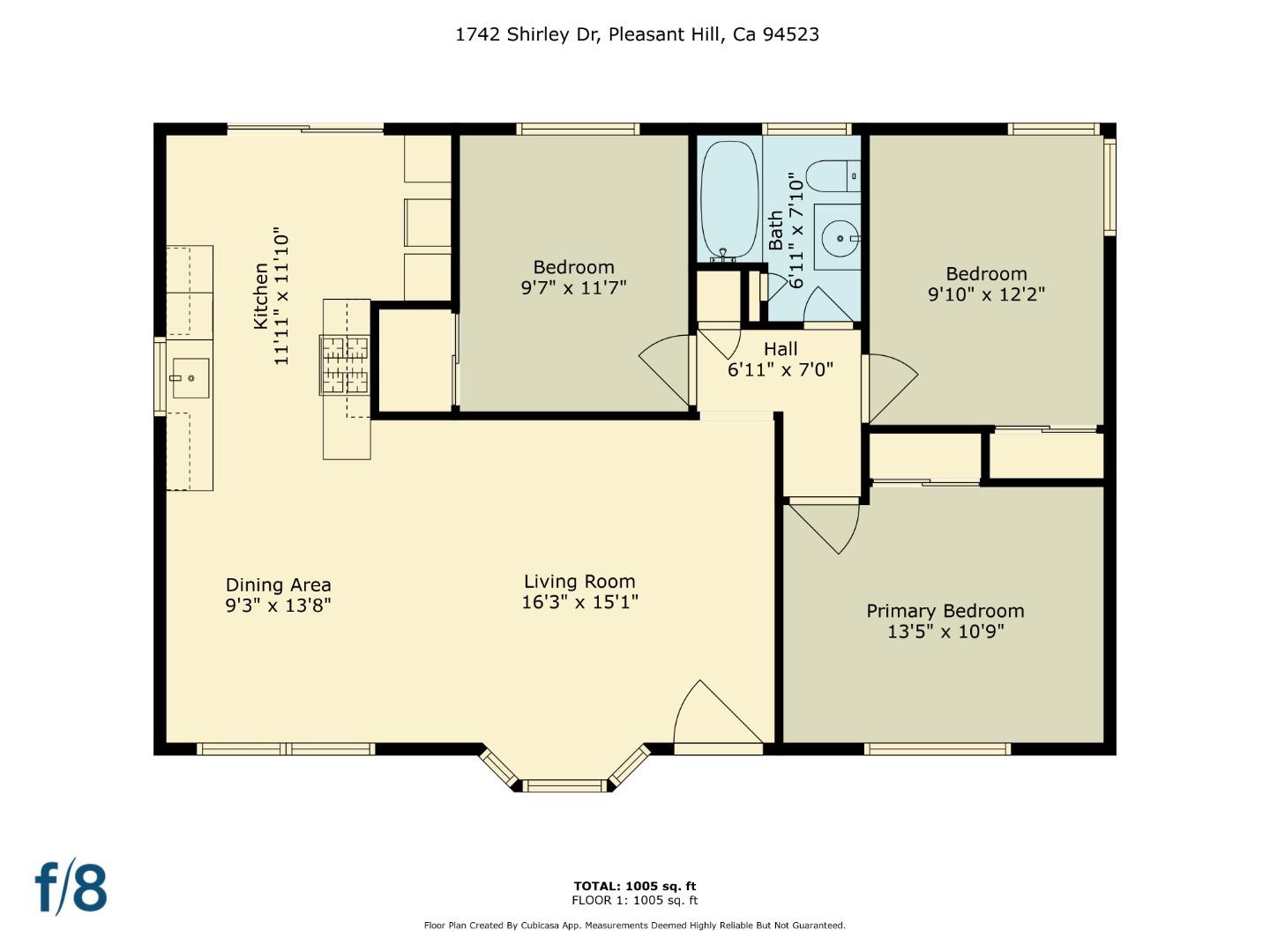 Detail Gallery Image 24 of 24 For 1742 Shirley Dr, Pleasant Hill,  CA 94523 - 3 Beds | 1 Baths