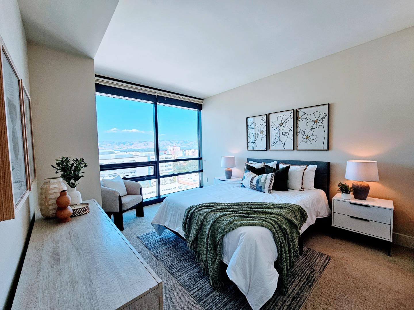 Detail Gallery Image 5 of 30 For 88 E San Fernando St #1407,  San Jose,  CA 95113 - 1 Beds | 1 Baths