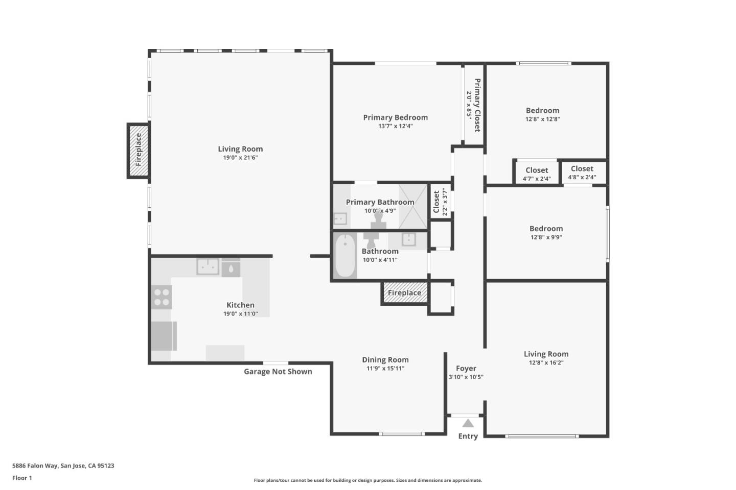 Detail Gallery Image 4 of 41 For 5886 Falon Way, San Jose,  CA 95123 - 3 Beds | 2 Baths